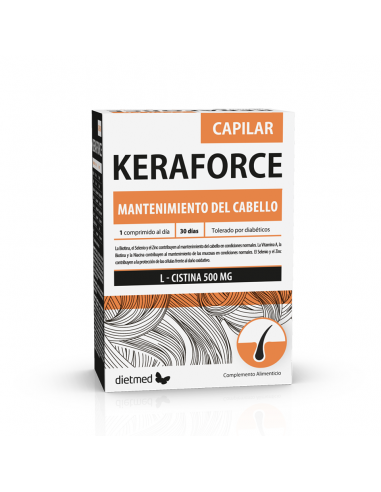Dietmed Keraforce Capilar 30 Comprimidos
