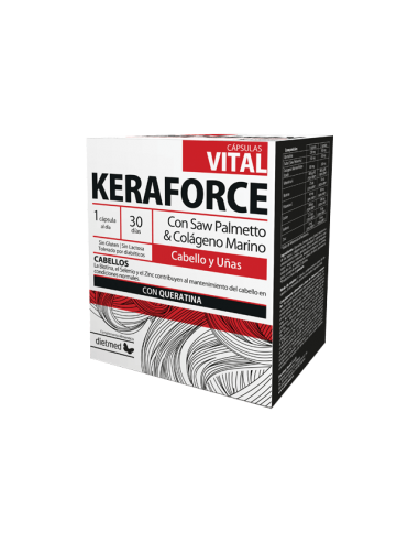 Dietmed Keraforce Vital 30 Cápsulas