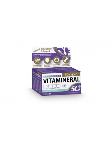 Dietmed Vitamineral 50+ Gold 30 Cápsulas