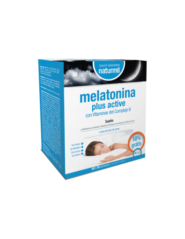 Naturmil Melatonina Plus Active 1 Mg...
