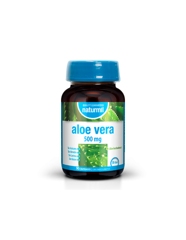 Naturmil Aloe Vera 500mg 90 Comprimidos