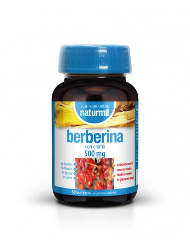 Naturmil Berberina 500mg 60 Comprimidos