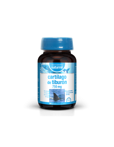 Naturmil Cartilago De Tiburón 750mg...