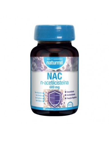Naturmil N-Acetilcisteína 600mg 60...
