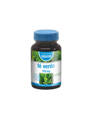 Naturmil Té Verde 500mg 45 Cápsulas