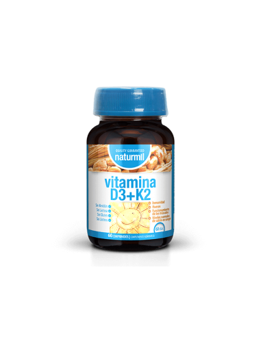 Naturmil Vitamina D3+K2 60 Comprimidos