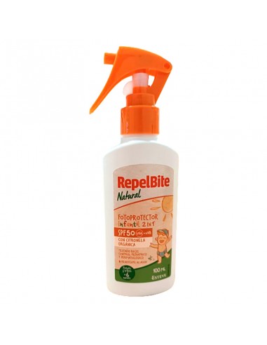Repel Bite Natural Fotoprotector Kids...