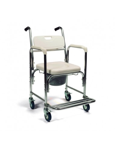 Prim Silla Ducha Wc Aluminio Pies...