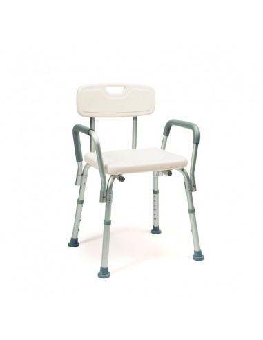 Prim Banqueta Baño Aluminio Brazos A197