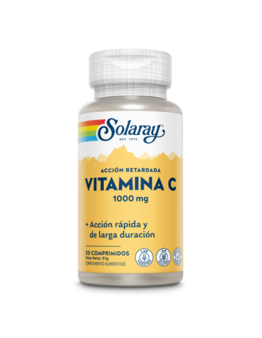 Solaray Vitamina C 1000mg 30 Comprimidos