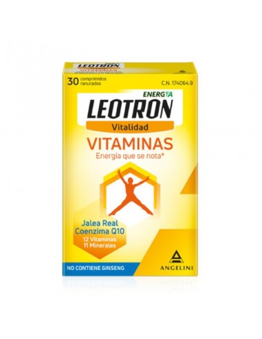 Leotron Vitaminas 30 Comprimidos
