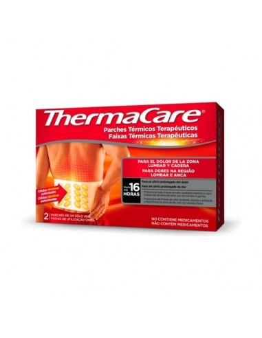 Thermacare Lumbar Caderas 2 Unidades
