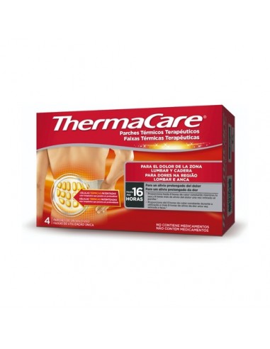 Thermacare Lumbar Cadera 4 Unidades