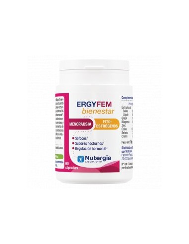 Nutergia Ergyfem Bienestar 60 Cápsulas