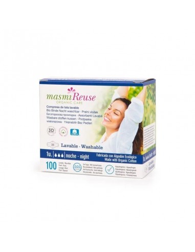 Masmi Compresa De Tela Lavable Care...