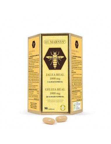Marnys Jalea Real Y Lecitina 90 Cápsulas
