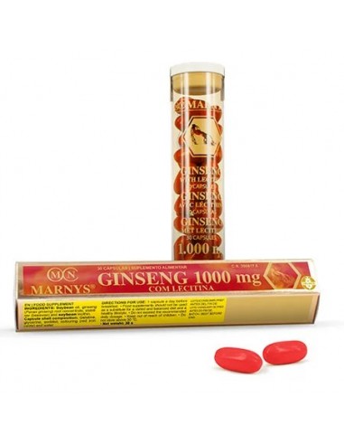 Marnys Ginseng Con Lecitina 1000 30...