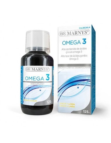 Marnys Omega 3 Marino Sabor Limon 125ml