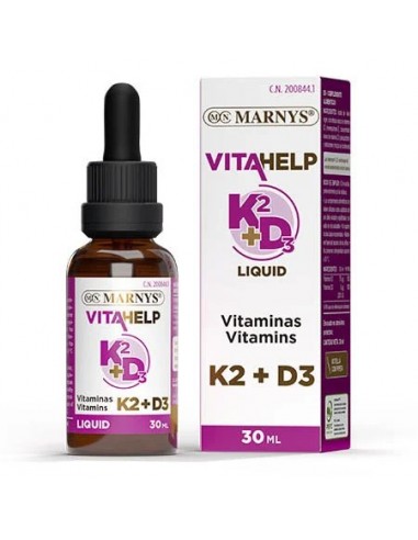 Marnys Vitamina K2+D3 Liquida 30ml