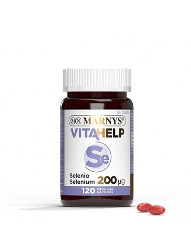 Marnys Vitahelp Selenio 200ug 120 Perlas