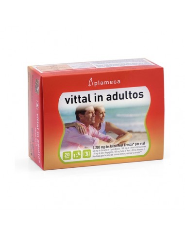 Plameca Vittal In Adultos 20 Viales