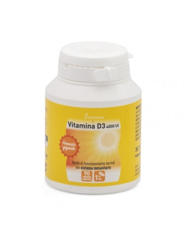 Plameca Vitamina D3 4000 Ui 90 Cápsulas