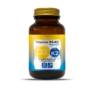 Plameca Vitamina D3+K2 60...