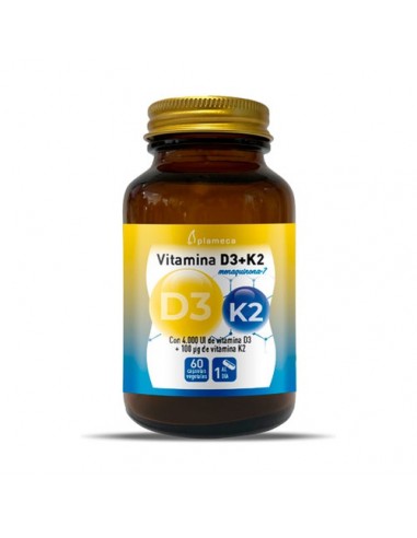 Plameca Vitamina D3+K2 60 Cápsulas