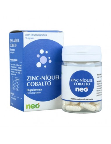 Neo Zinc-Niquel-Cobalto 50 Cápsulas