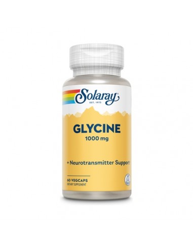 Solaray Glicina 1000mg 60 Cápsulas