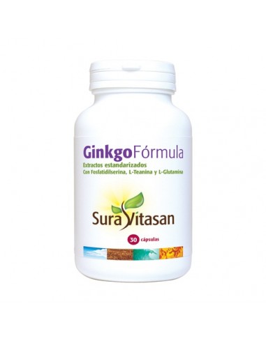 Suravitasan Ginkgo Fórmula 30 Cápsulas