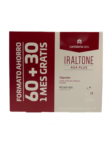 Iraltone Aga Plus 60+30 Cápsulas