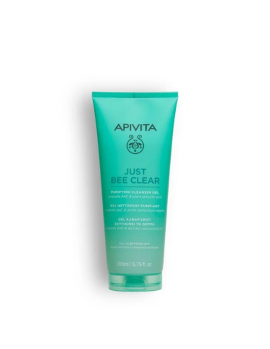 Apivita Just Bee Clear Gel Limpiador...