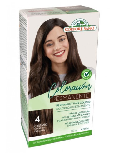 Corpore Sano Tinte Castaño Nº4 140 ml