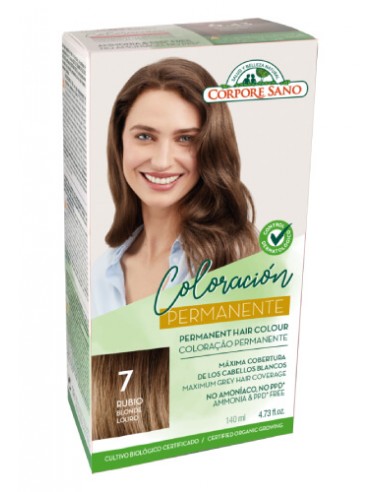 Corpore Sano Tinte Rubio Nº7 140 ml