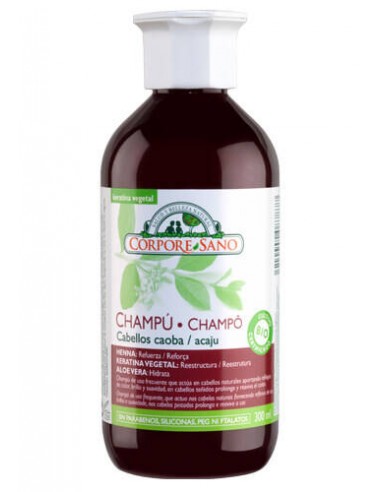 Corpore Sano Champú Henna Caoba...