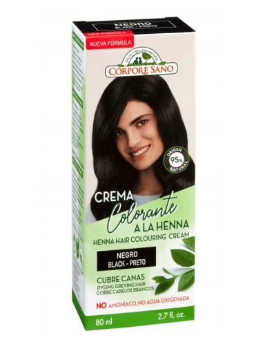 Corpore Sano Cubre Canas Negro 80 ml