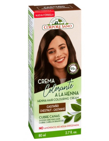 Corpore Sano Cubre Canas Castaño 80 ml