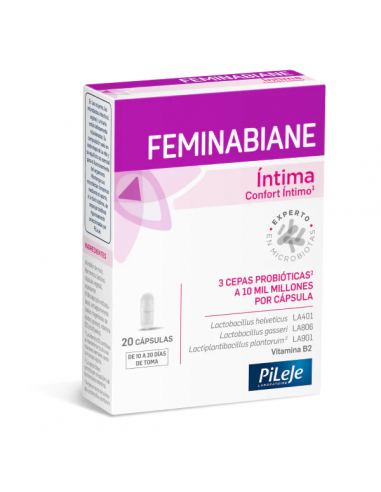 Pileje Feminabiane Intima 20 Cápsulas