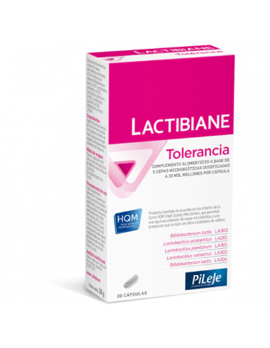 Pileje Lactibiane Tolérance 30 Cápsulas