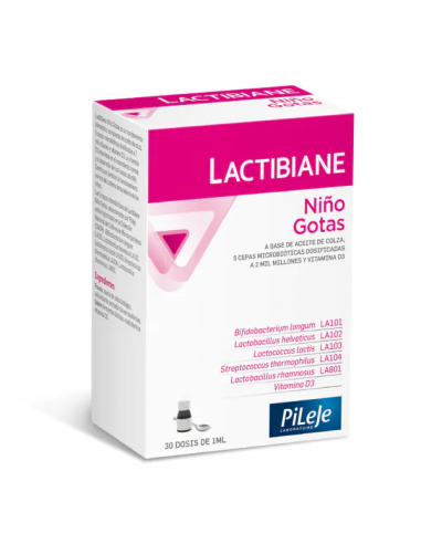 Pileje Lactibiane Niños Gotas 30ml