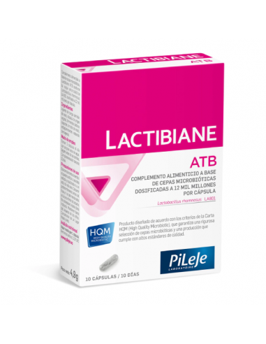 Pileje Lactibiane Atb 10 Cápsulas
