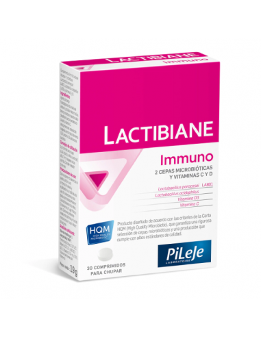 Pileje Lactibiane Immuno 30 Comprimidos