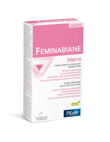Pileje Feminabiane Hierro 60 Cápsulas