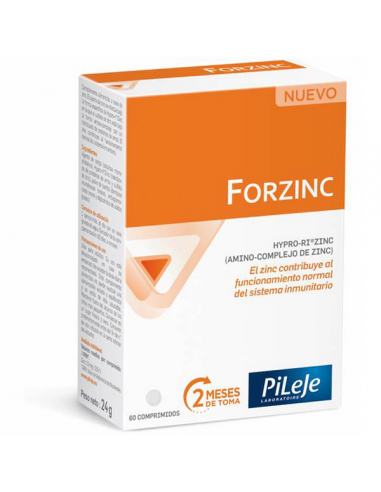 Pileje Forzinc 60 Comprimidos