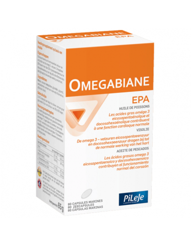 Pileje Omegabiane Epa  80 Cápsulas