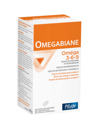 Pileje Omegabiane 3-6-9 100 Cápsulas