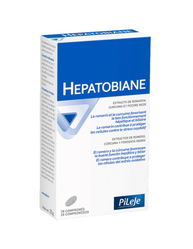 Pileje Hepatobiane 28 Comprimidos