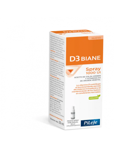 Pileje D3 Biane Spray 1000ui 20ml
