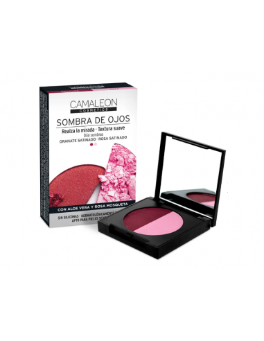 Armonia Camaleon Sombras granate-Rosa...